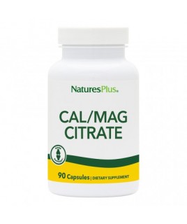 Nature's Plus Cal/Mag Citrate 90vcaps